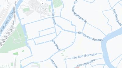 Kaart met de situering van het hotel