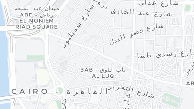 Hotel location map