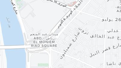 Hotel location map