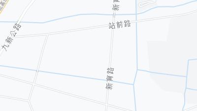 Kaart met de situering van het hotel