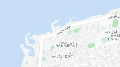 Hotel location map
