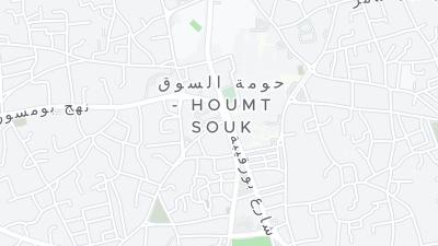 ホテル所在地マップ