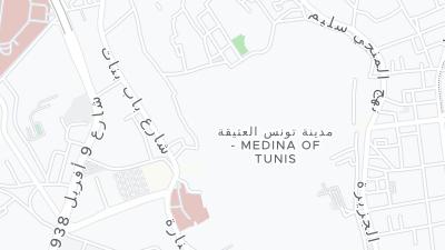 Hotel location map