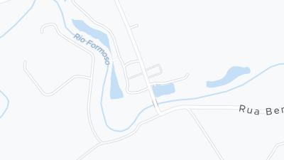 Kaart met de situering van het hotel