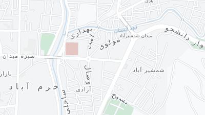 Hotel location map