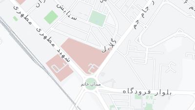 Hotel location map