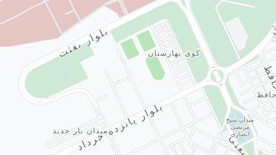 Hotel location map