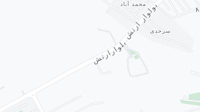 Hotel location map