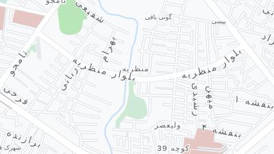 Hotel location map