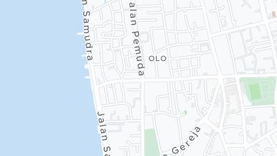 Visa hotellet på en karta