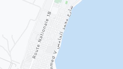 خريطة موقع الفندق