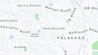 Hotel location map
