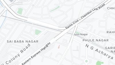 Mapa de localização do hotel