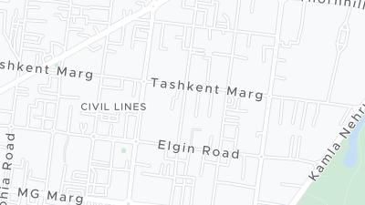 Hotel location map