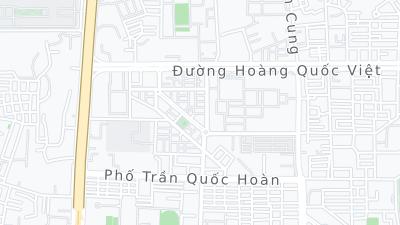 Hotel location map