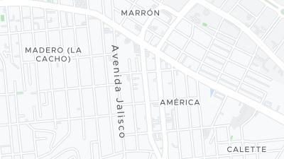Hotel location map