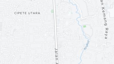 Kort over hotellets beliggenhed