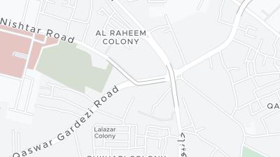 Hotel location map
