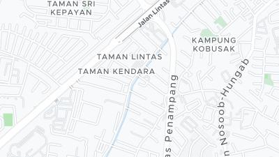 Mapa de localização do hotel