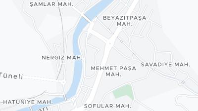 Hotel location map
