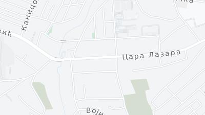 Hotel location map