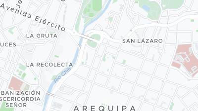 Hotel location map