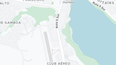 Hotel location map