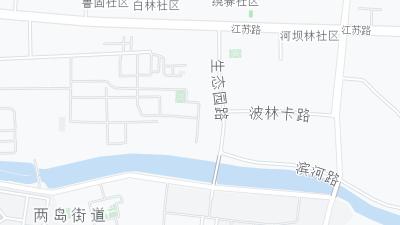 Mapa de localização do hotel