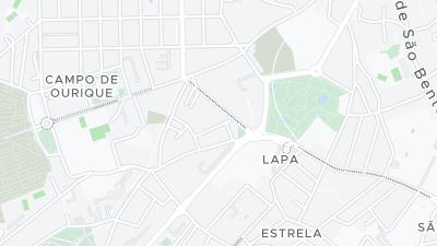 Mapa de localização do hotel