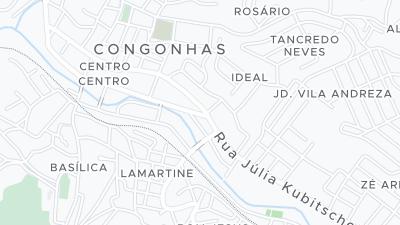 Mapa de localização do hotel