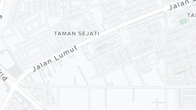 Mapa de localização do hotel