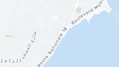 خريطة موقع الفندق