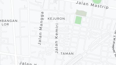 Plan de localisation de l'hôtel