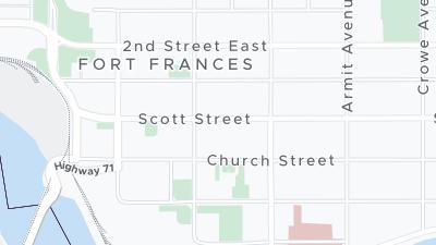 호텔 위치 지도