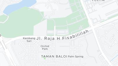 Hotel location map