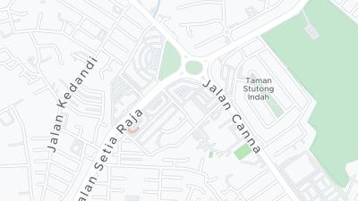 Mapa de localização do hotel