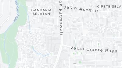 Kort over hotellets beliggenhed