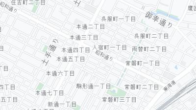 Mapa de localização do hotel