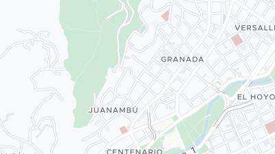 Kaart met de situering van het hotel