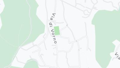 Kaart met de situering van het hotel