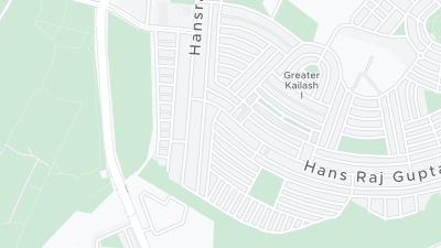 Hotel location map