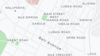 Hotel location map