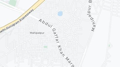 Mapa de localização do hotel