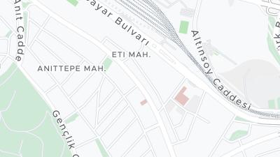 Mapa de localização do hotel