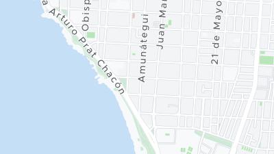 Hotel location map
