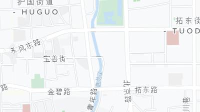 Mapa de localización del hotel