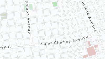 Mapa de localização do hotel