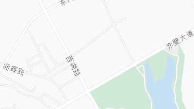 Mapa de localização do hotel