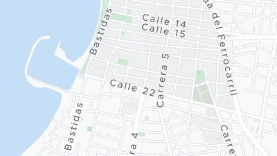 Карта локализации отеля