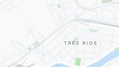 Kaart met de situering van het hotel